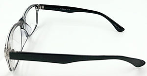 Peyton Clear Reading Glasses (Side View)