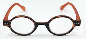Aria Clear Readers - Brown With Orange Arms