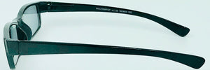 Jackie 1 Tinted Fashion Readers - Black (Side View)