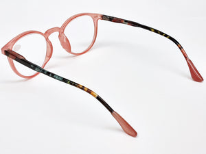 Jelly Pink with colorful temples