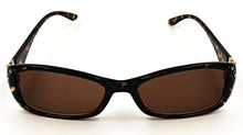 Ava Full Reader Sunglasses - Brown