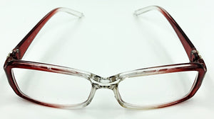 Isabella Clear Fashion Readers - Red
