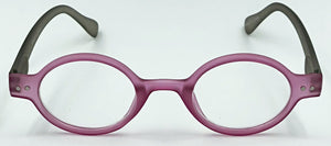 Aria Clear Readers - Purple With Gray Arms