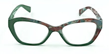 Luna Readers-Green/Red-Front View