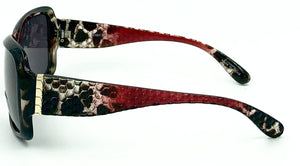 Layla Bifocals Red - Side View